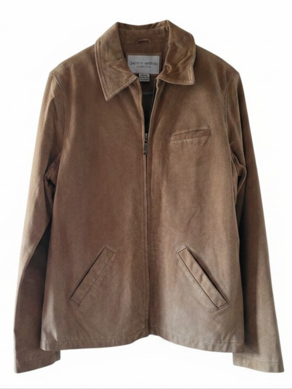 Jaclyn Smith Brown Leather Jacket